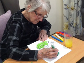 Resident Colouring In