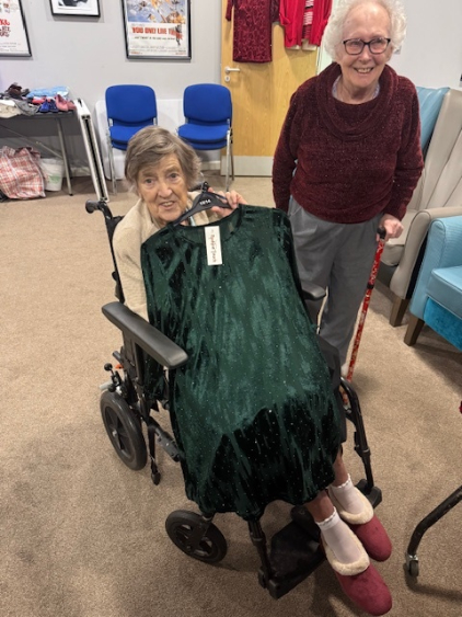 Shopping experience at Springvale Care Home