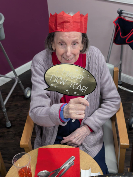 Christmas at Springvale Care Home in Lennoxtown